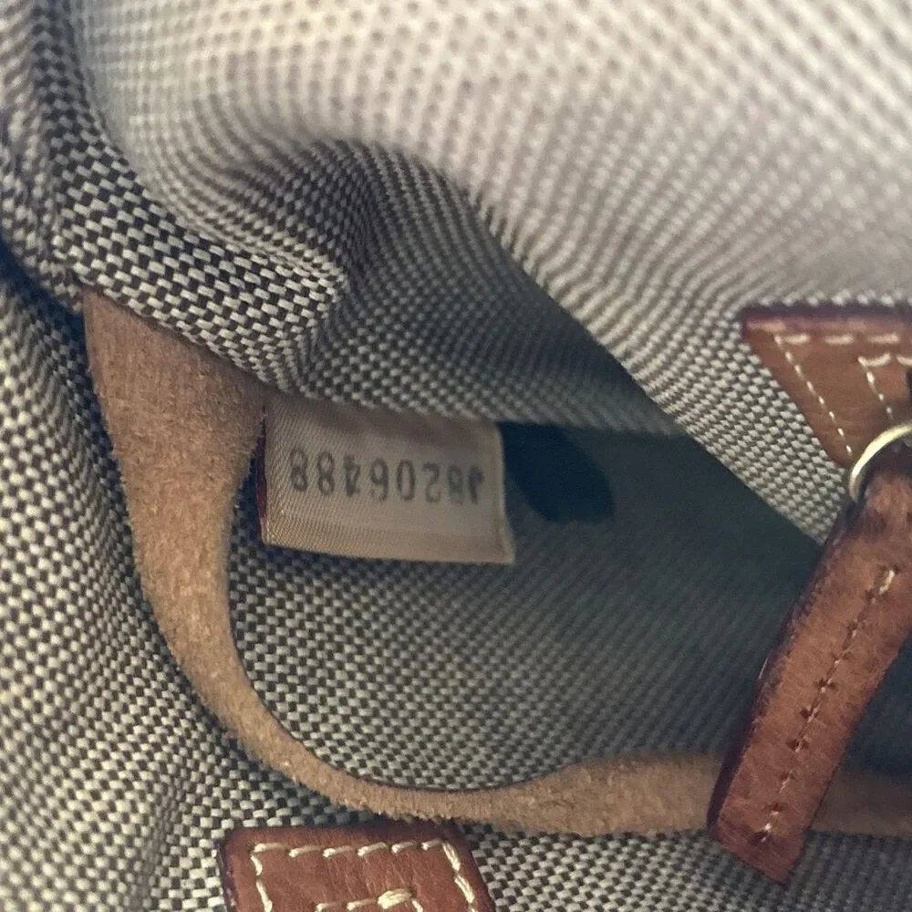Dooney & Bourke Florentine Leather Small Lucy Hobo Tan Shoulder Bag - Picture 14 of 16
